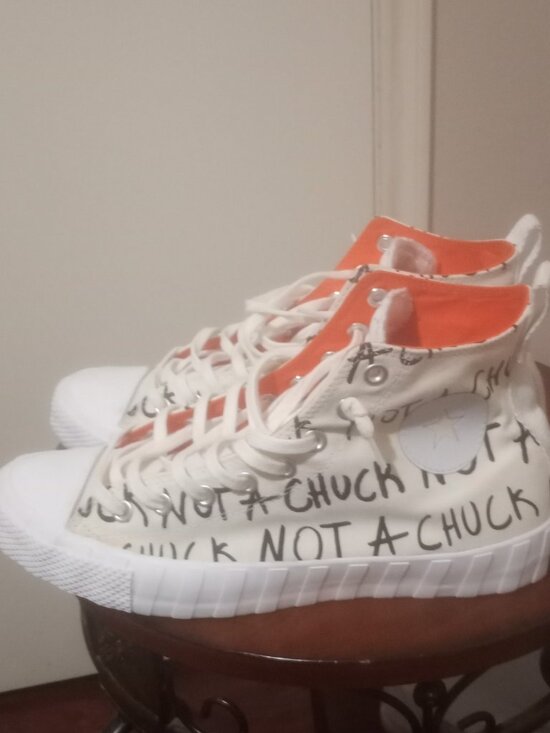 Converse UNT1TL3D Hi Not a Chuck Mens Size 10 White Athletic Shoes Sneakers main image 9